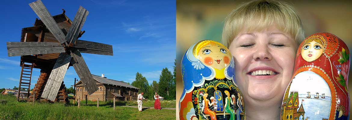 Feel free travelling in Nortwest Russia. Car holidays in North Europe; Karelia and Kola Peninsula. Enjoy nature. Visit villages, museums, handicrafts and culture. KolaTravel